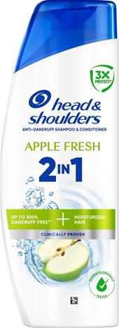 H&S 2IN1 APPLE FRESH 250 ML SHAMPOO