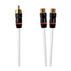 Fusion RCA-kaapeli splitter uros-naaras