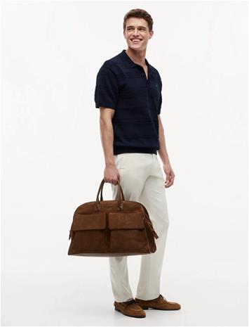 Tommy Hilfiger Th Soft Suede Duffle - Khaki green - ONE SIZE