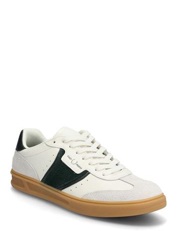 Fred Perry B4 Textured Lthr / Suede - Cream - 47