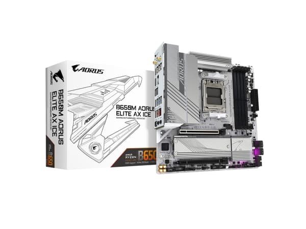 Gigabyte B650M AORUS ELITE AX ICE