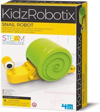robot snigel Kidz Robotix junior orange/grön