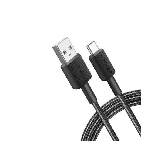 Anker 322 USB-A to USB-C Cable Nylon 1.8M Black – kuva 5/6