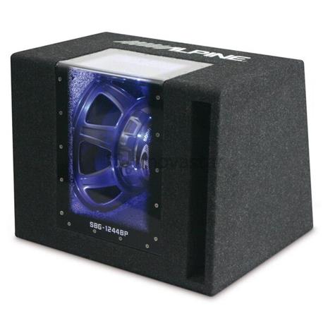 Alpine SBG-1244BP, autosubwoofer