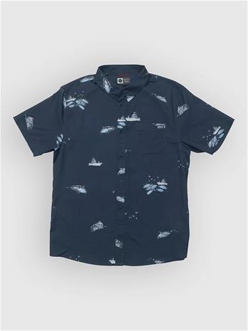 Salty Crew Breezer Perf Button Up Paita midnight navy Miehet
