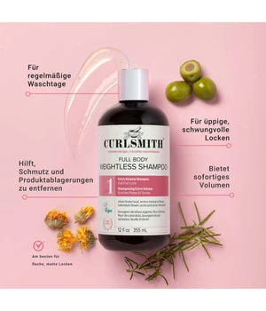 Curlsmith Full Body Weightless Cleanser Shampoo 355 ml