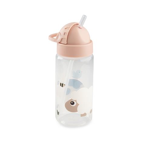 Done by Deer - Straw bottle - Tiny farm Blue - 350 ml