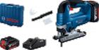 Bosch GST 185-LI Professional (06015B3024) 18V 2x4,0Ah, akkupistosaha + kantolaukku