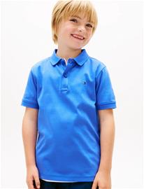 Tommy Hilfiger Interlock Rwb Polo Ss - Red - 176
