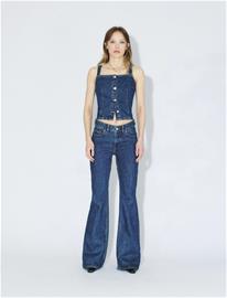 Dr Denim Elba Mid Bootcut - Blue - 32 x 34