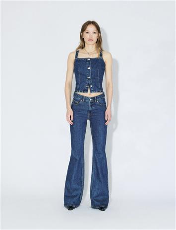 Dr Denim Elba Mid Bootcut - Blue - 32 x 34