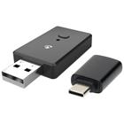 Wireless Car Audio Adapter | Android Auto / Apple Carplay | AAC / SBC | Black