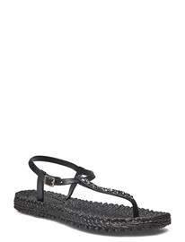 Ilse Jacobsen Flip Flops With Rhinestones - Black - 36