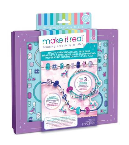 MAKE IT REAL Todella sininen -rannekorujen valmistussetti