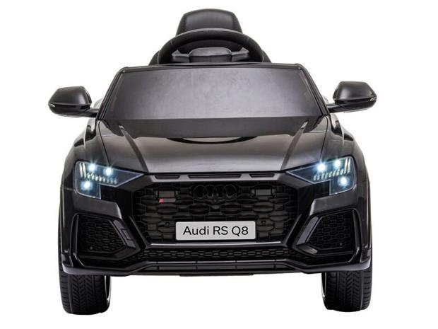 Audi RS Q8 -sähköauto lapsille, 101 x 62 x 51 cm, musta