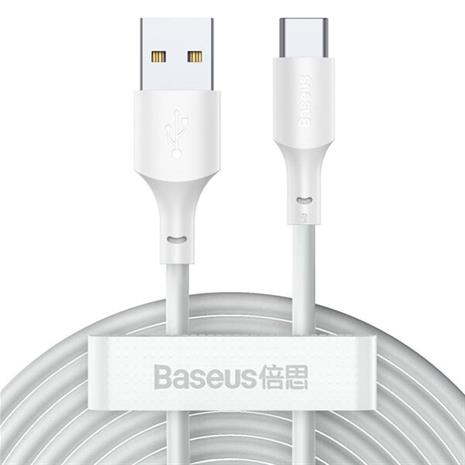 Baseus Simple Wisdom Data Cable Kit USB to Type-C 5A (2PCS/Set) 1.5m