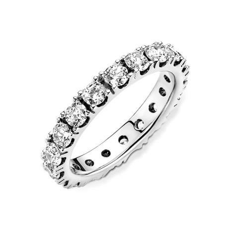 Pandora Ring Stackable Sparkling Row Eternity 190050C01, sormus