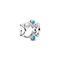 Pandora Openwork Fish Charm hela 793819C01 – kuva 3