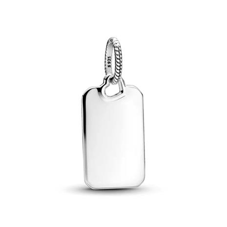 Pandora Engravable Rectangle Tag riipus 368611C00_