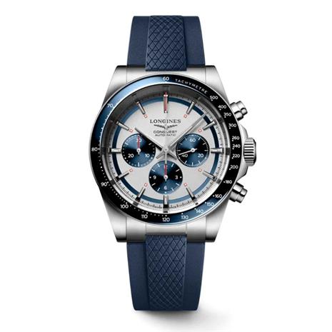 Longines Conquest Chronograph, 42mm, rannekello L38354989
