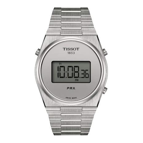 Tissot PRX Digital silver rannekello T1374631103000