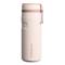 IceFlow Twist Flip termospullo 0,47 litraa, rose quartz – kuva 4