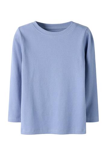 name it Nmfdilia Ls Slim Top - Brown - 116