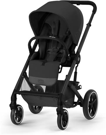 Cybex BALIOS S Lux Lastenrattaat, Moon Black/Black – kuva 2/8