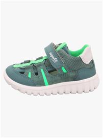 Superfit Sport7 Mini Sandaalit, Green/Light Green, 30