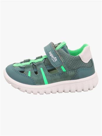 Superfit Sport7 Mini Sandaalit, Green/Light Green, 30