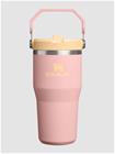 Stanley The Iceflow Flip Straw 2.0 Tumbler Pullo peach rose
