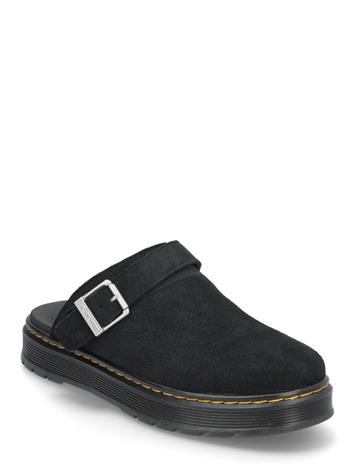 Dr. Martens Brookline Mule Black Bronx Suede - Black - 45