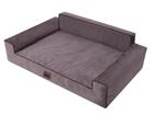 Hobbydog pesa Glamour New Brown Fancy, L, 78x53 cm, Sängyt ja pedit kissoille