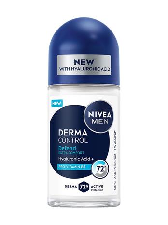 NIVEA Antiperspirant Deo Derma Control Defend Roll On - 50 ml