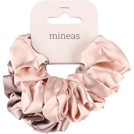 Mineas Scrunchie satin 2 pcs Dusty lilac/Rose – kuva 1/1