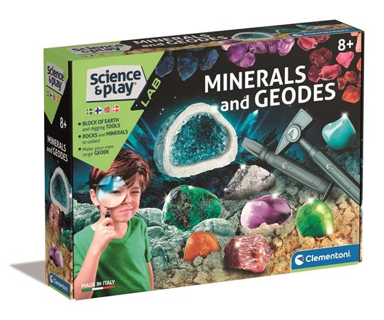 Clementoni Mineraalit ja geodit