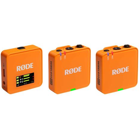 Røde Wireless GO (Gen 3) - Oranssi