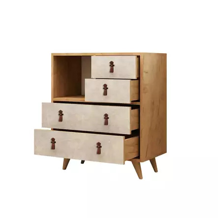 Lipastot Kalune Design Witlof, harmaa/ruskea