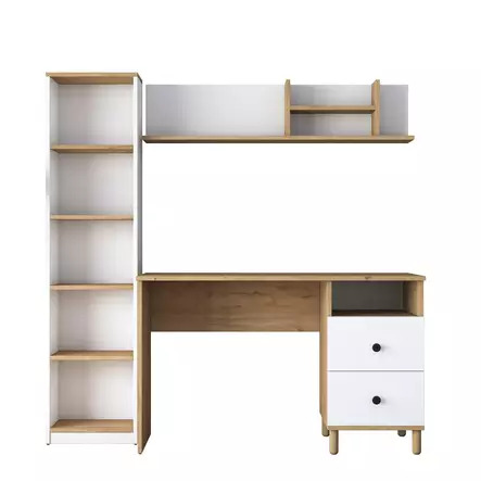 White, 100% MELAMINE COATED PARTICLE BOARD", Ruokapöydät ja -tuolit