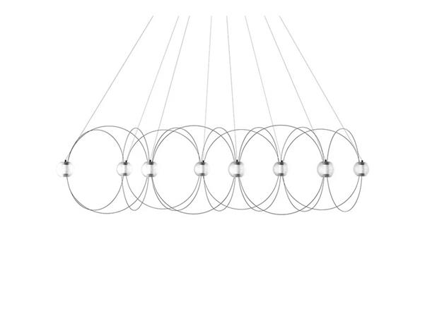 DCWéditions - Munari 8 Riippuvalaisin Musta