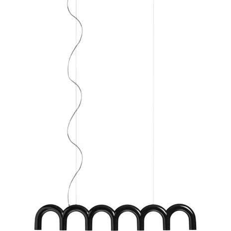 Oblure Arch valaisin 125,6 cm Musta