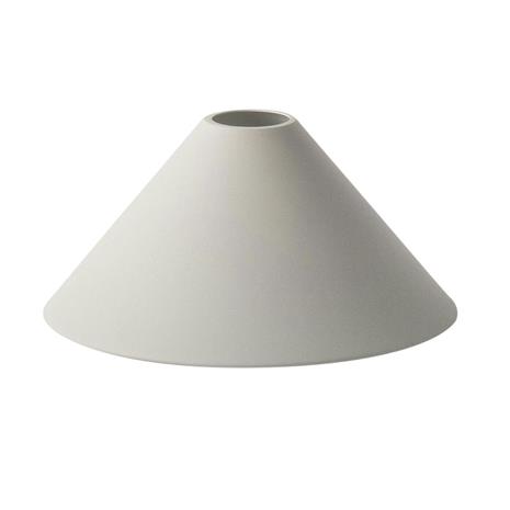 Ferm Living Collect lampunvarjostin Cone light grey (vaaleanharmaa)