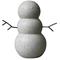 DBKD Snowman julkoriste 16,5 cm Mole dot – kuva 8