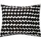 Marimekko Räsymatto Tyynynpäällinen 50x70 Cm / Valkoinen - Tyynyliinat Luomupuuvillaperkaali Musta - 074214-190 – kuva 3