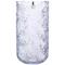 Glasvas 25 cm, mönstrat glas – kuva 4