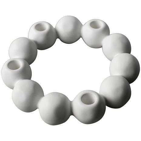 DBKD Bright kynttilänjalka ä˜27 cm White