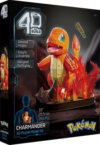 4D PUZZLES Pokemon 30 cm - Charmander