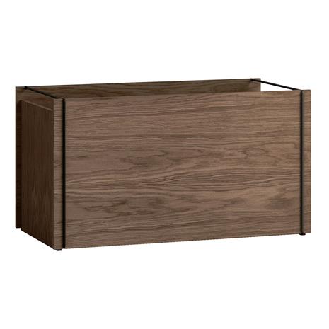 Moebe - Storage Box Smoked Oak Black Moebe