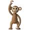 Swing Monkey puukoriste tammea – kuva 4