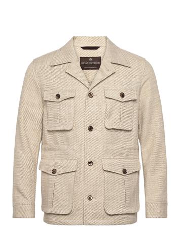 Oscar Jacobson Sirolo Shirt Jacket - Beige - XL